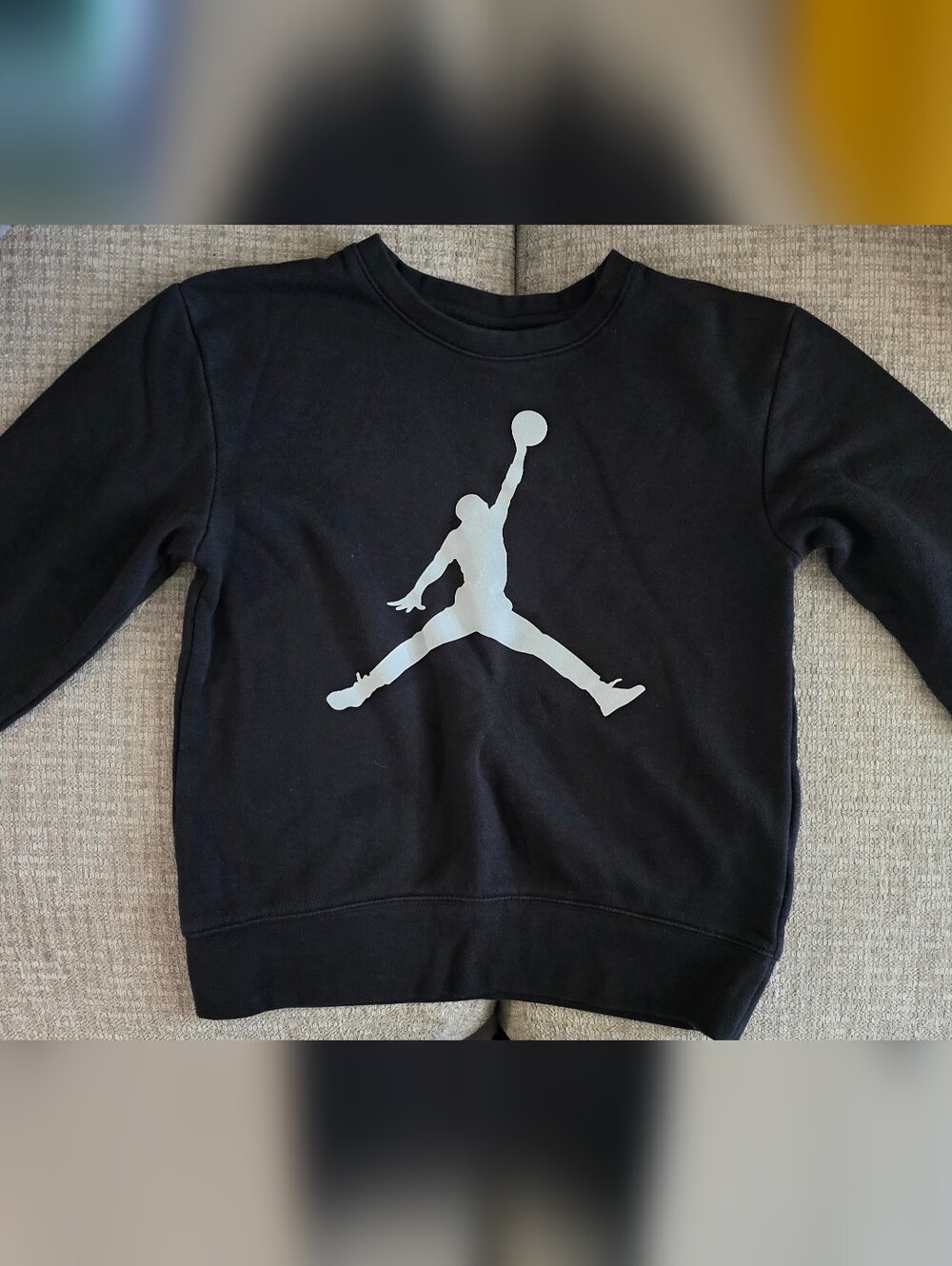 Boy S Jordan Black Sweatshirt